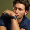 Townsman Automatic Brown Leather Watch