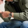 Townsman Automatic Brown Leather Watch