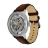 Townsman Automatic Brown Leather Watch