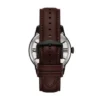 Townsman Automatic Dark Brown Leather Watch