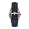 Townsman Automatic Navy Leather Watch