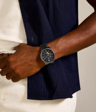 Townsman Automatic Smoke Stainless Steel Watch