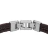 Townsman Leather Essentials Brown Leather Strap Bracelet