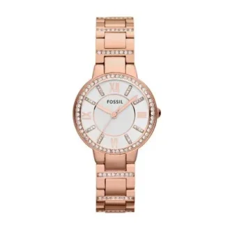 Virginia Rose-Tone Stainless Steel Watch