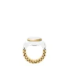 Watch Ring Two-Hand Gold-Tone Stainless Steel